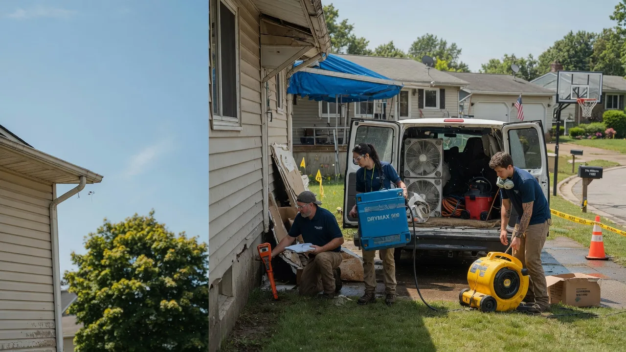 Ceiling Leak Cleanup in Doylesburg, PA near me