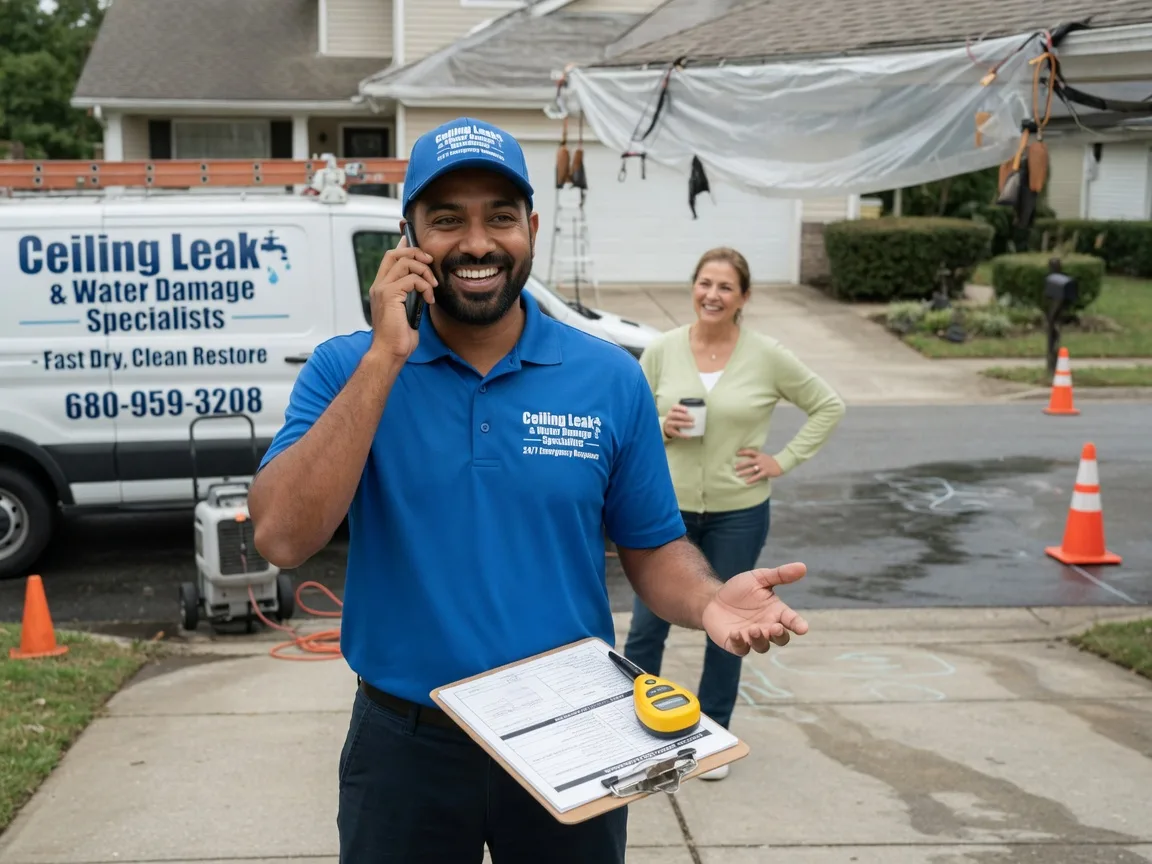 Ceiling Leak Cleanup Doylesburg, PA FAQs